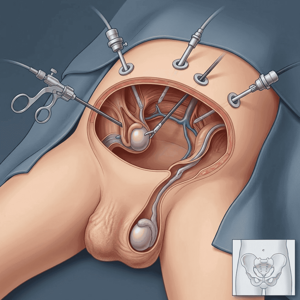 Men’s health illustration