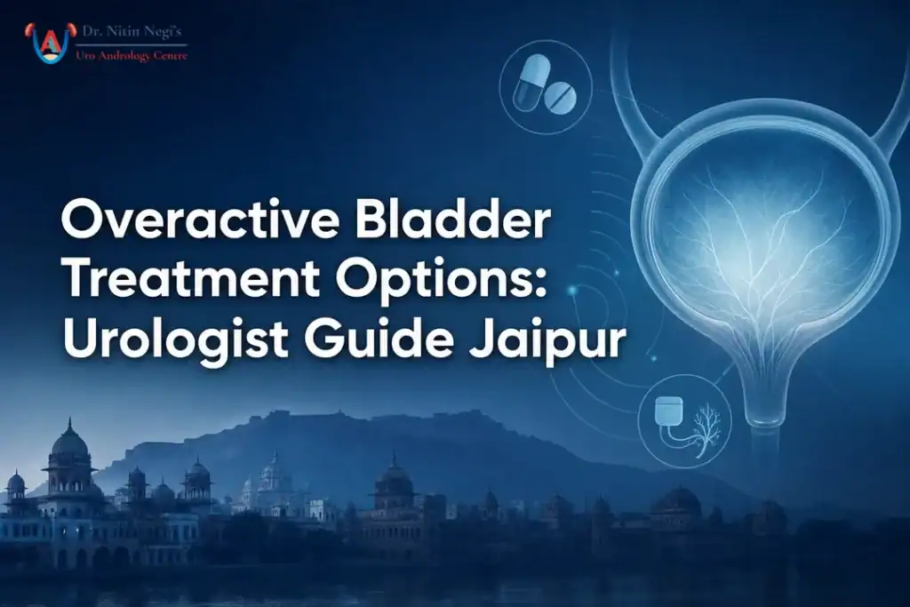 Featured image for urologist article on overactive bladder treatment options in Jaipur
