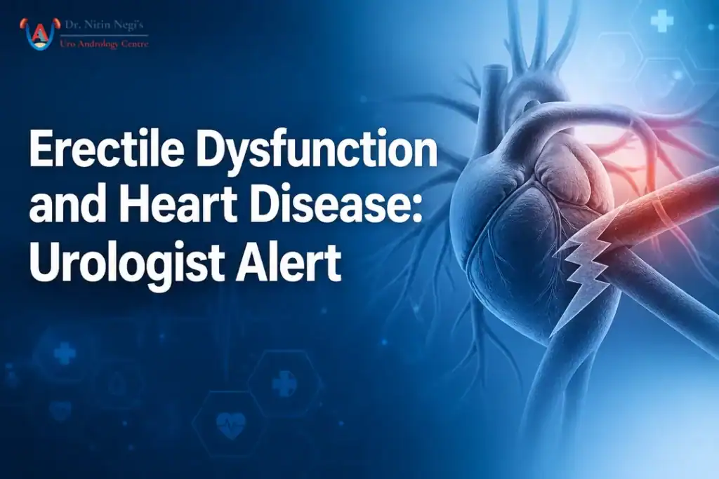 Featured image for urologist article on erectile dysfunction and heart disease.